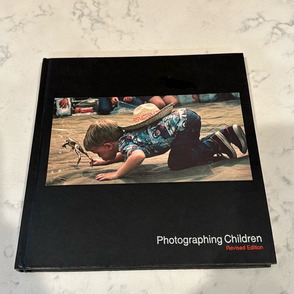 Vintage Time Life books Photographing Children 80s table decor hardcover